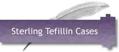 silver tefillin cases